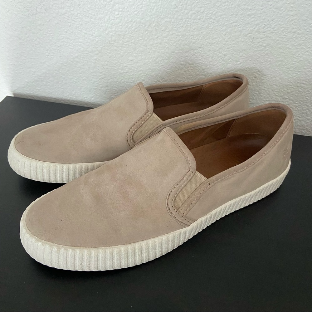 FRYE Women's Camille Suede Slip On Fashion Sneaker